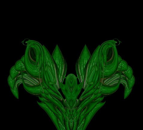 Creation of absorbing green: Step 7